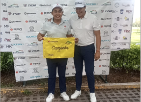 Mario Luján se corona en la Etapa 7 del Ranking Profesional de Golf en Irapuato